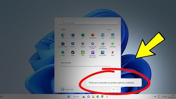 Fix There are currently no power options available in Windows 11 ( 3 Methods ) ✔️