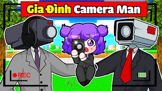 NABEE EM BÉ NGHÈO ĐƯỢC GIA ĐÌNH CAMERA MAN NHẬN NUÔI TRONG MINECRAFT*NABEE CAMERA MAN 👶📸