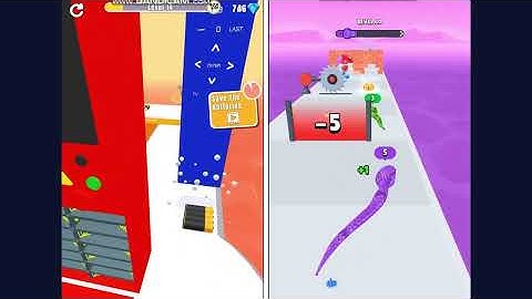 Battery Run & Snake Run Race  |  - All Level Gameplay Android,iOS - NEW APK BIG UPDATE