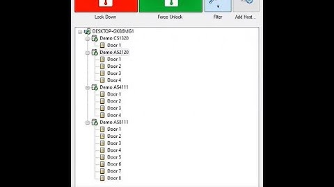 Lockdown Options for GeoVision Access Control