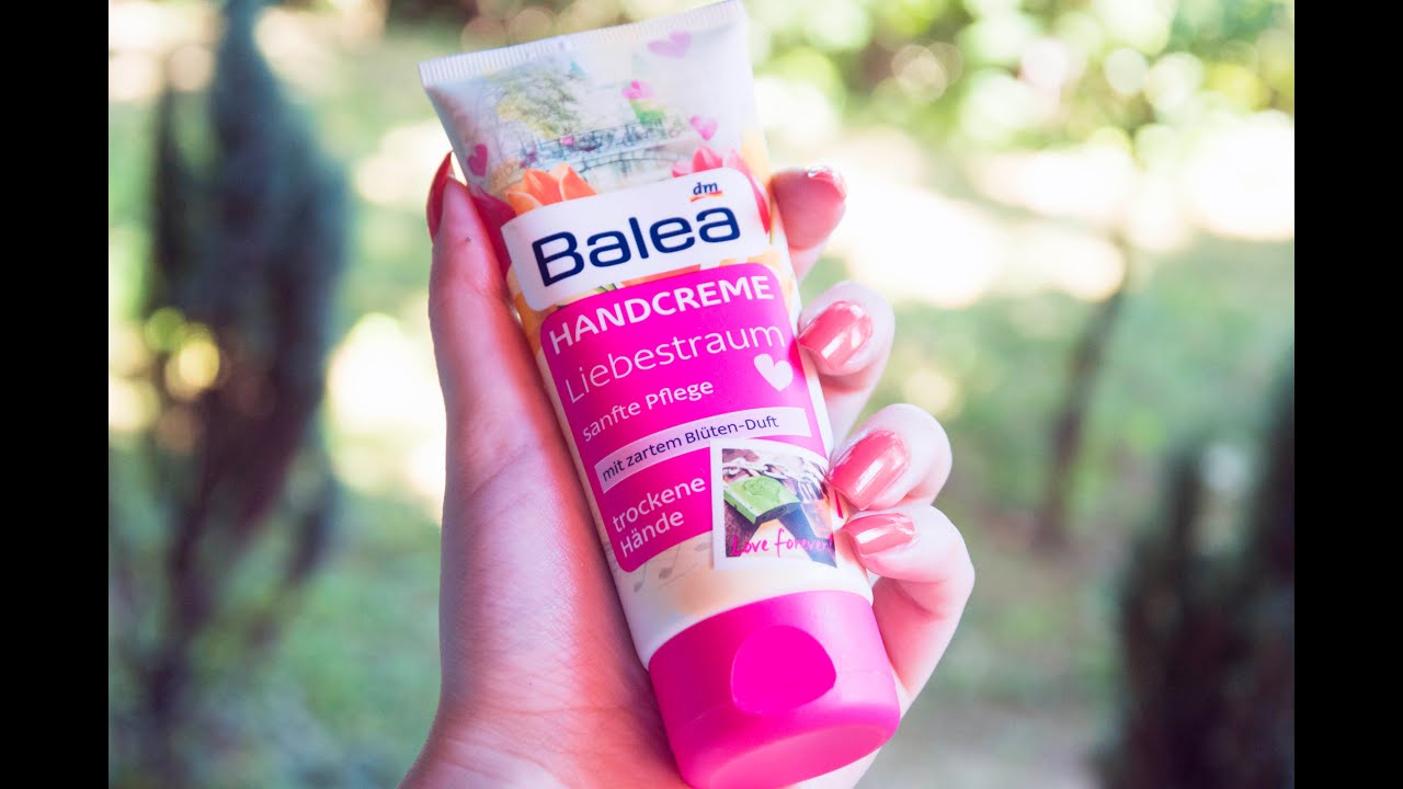 dm balea hand cream