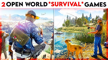 2 Open World *SURVIVAL* Games 😱 For Android & iOS 😍