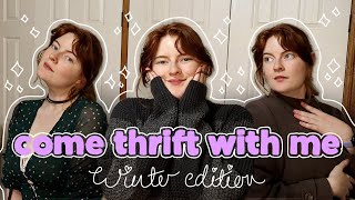Thrift with me! Getting winter ready + mini road trip