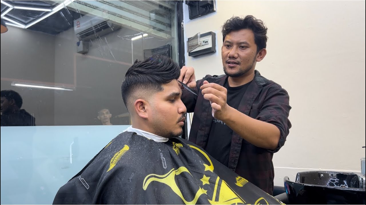 HOW TO DO A PERFECT SKIN FADE!!! SPIKY HAIRCUT BY IRWANDI ZAINUDDIN!!!