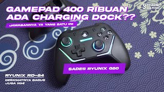 SADES RYUNIX G80 GAMEPAD | Pesaing Fantech WGP15 & WGP14 Nih ! Combo Sades RD84 Mousepad 🔥