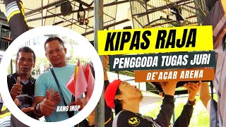 Penggoda Tugas Juri De'Acar😱KACER KIPAS RAJA asli Bangkinang screenshot 4