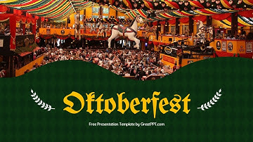 Free Oktoberfest PowerPoint Template & Google Slides Theme  by GreatPPT