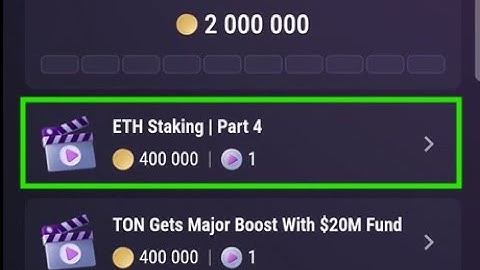 ETH Staking | Part 4 | Tapswap Video Code | TapSwap Code Today | 24 November