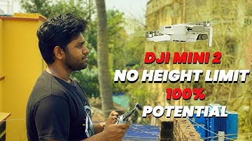 HOW  TO FLY DJI MINI 2 ABOVE 15 METER | UNLOCK FULL POTENTIAL OF DJI MINI 2 IN 3MINUTES\HACK(HINDI)