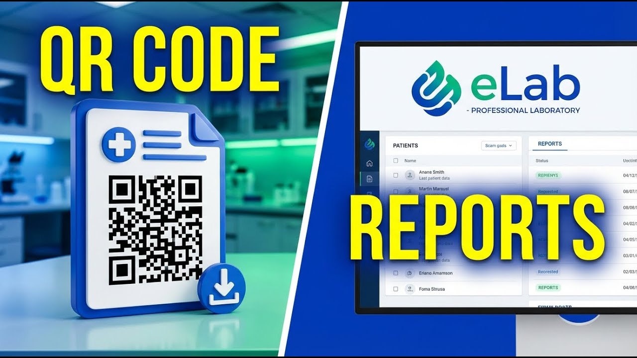 Qr Code Picture For Report Module How to Add QR Code for Online Report Download in eLab Software ...