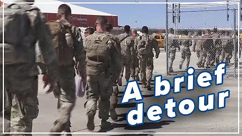 Nearly 300 troops' return home detoured to San Antonio