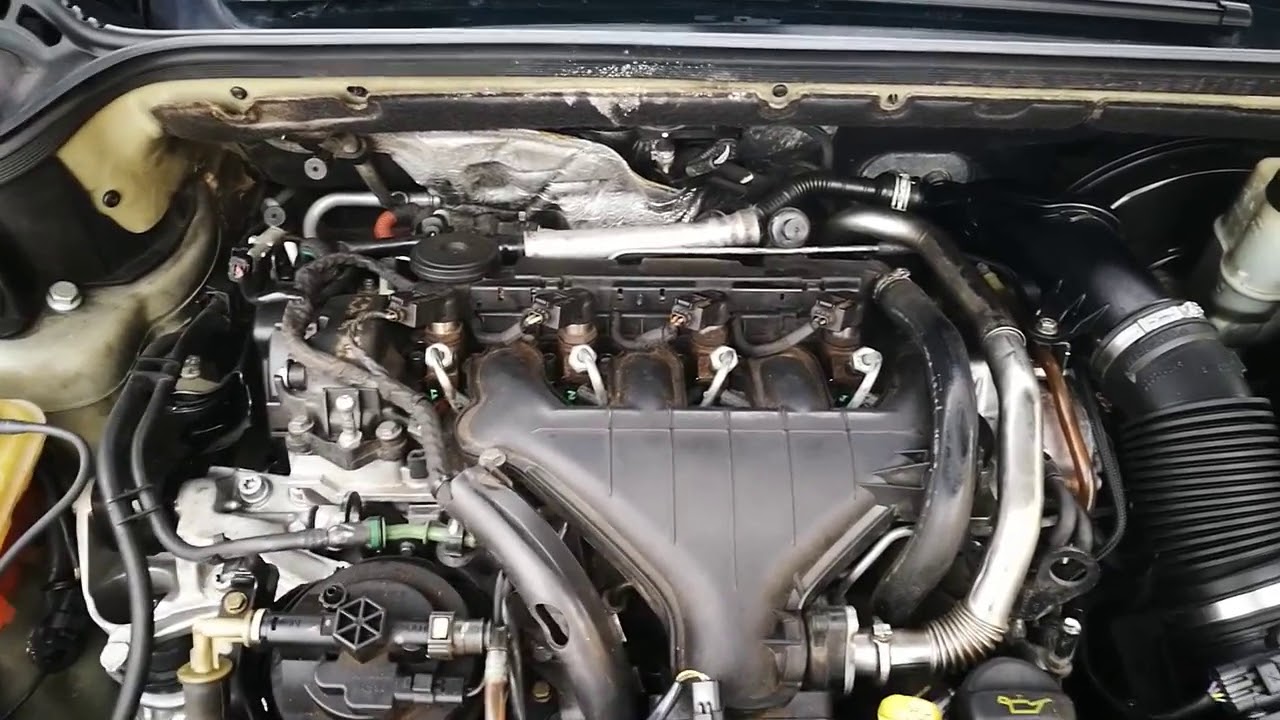 Peugeot 407 2.0 HDI ticking sound YouTube