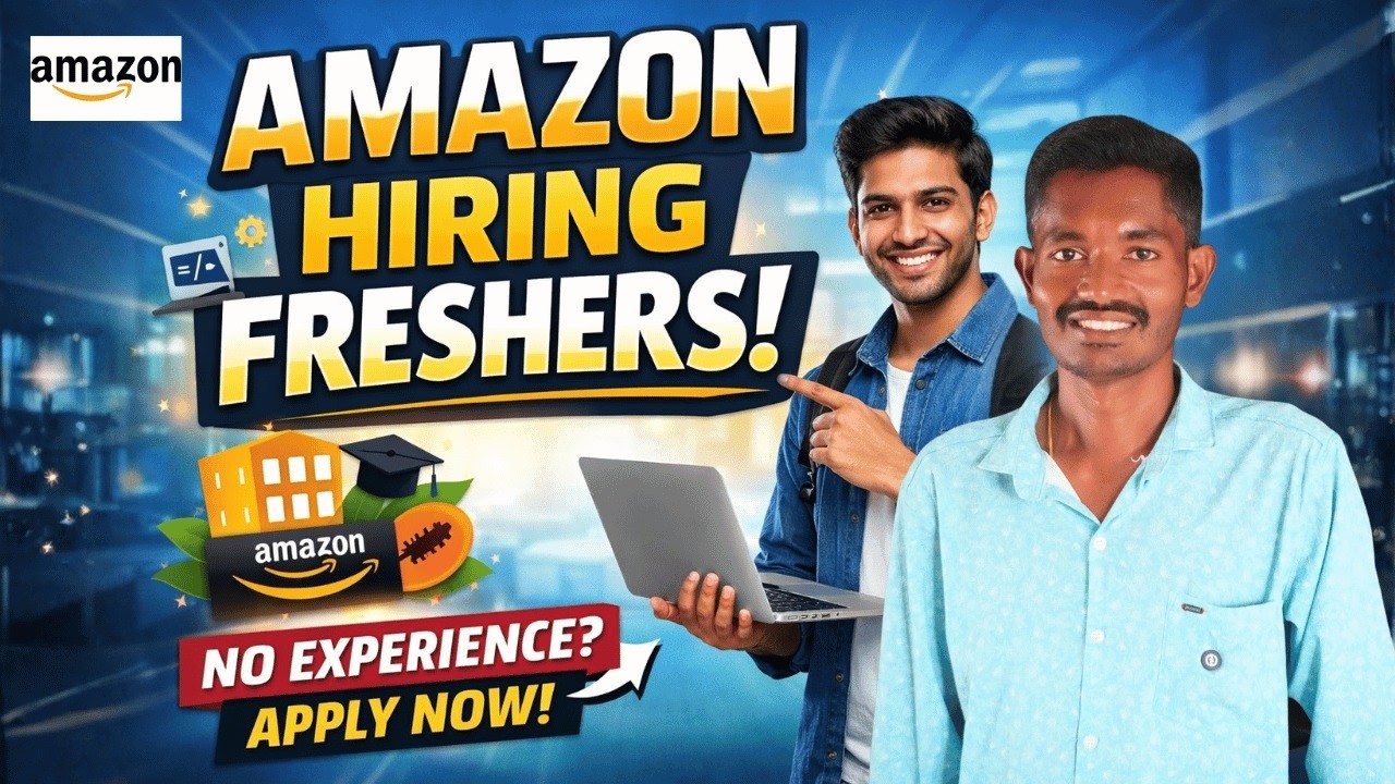 Amazon Hiring 2026 🔥 Software Development Engineer & Applied Scientist | Freshers  Can Apply
