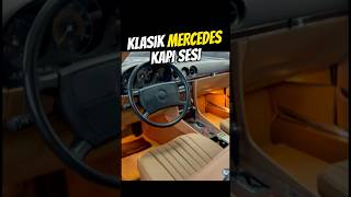 KLASİK MERCEDES KAPI SESİ #barnfinds