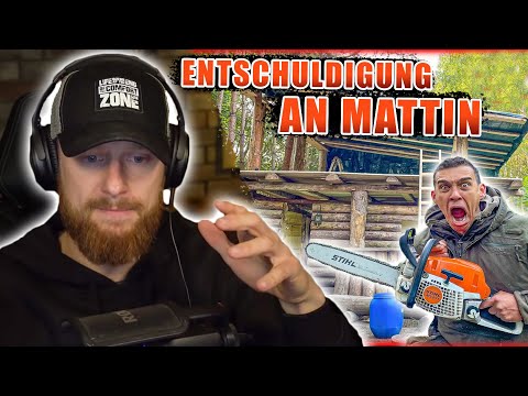 Meine Entschuldigung an Survival Mattin... + Reaction auf  2. ETAGE vom XXL SHELTER | Fritz Meinecke