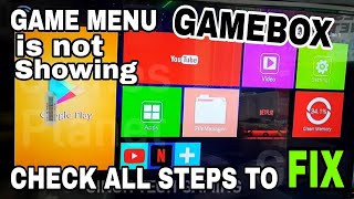 (fix) Gamebox Android Menu coming instead of Game Menu screenshot 4