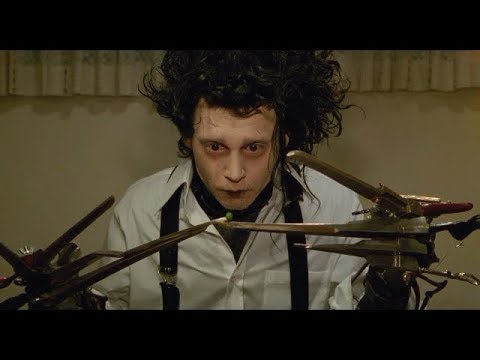 Eduardos Manostijeras En Castellano La cena (escena) Eduardo Manostijeras - YouTube