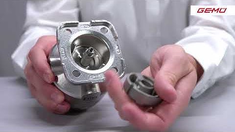 Einbauwinkel von Membranventilkörpern und Austausch von Elastomermembranen