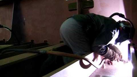 TIP TIG DUPLEX SHIP WELDS.