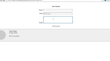 Add Comment Javascript   Part 3
