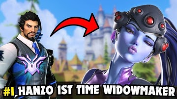 Top 1 HANZO Plays WIDOWMAKER for the 1st Time !