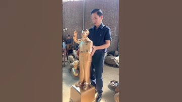 Tượng Bác 127 cm đồng đỏ khối #phongthuy #dinhlamtoi