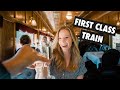 We took a first class train through colorado  royal gorge route railroad