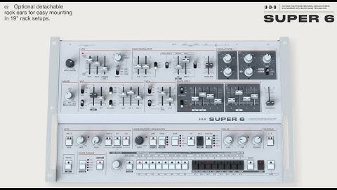 SUPERBOOTH 2021 - UDO Desktop Super 6