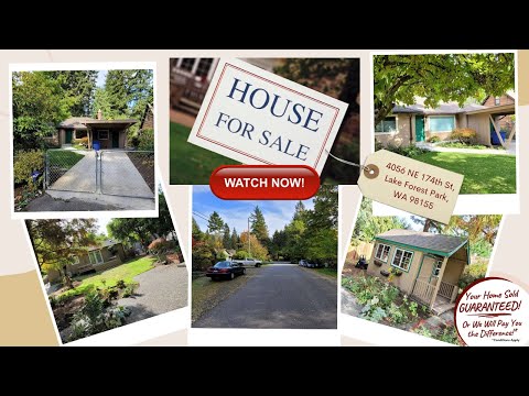4056 NE 174th St, Lake Forest Park, WA home video tour