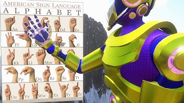 ASL alphabet with Leap motion in Neosvr