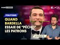 Quand jordan bardella essaie de pcho les patrons