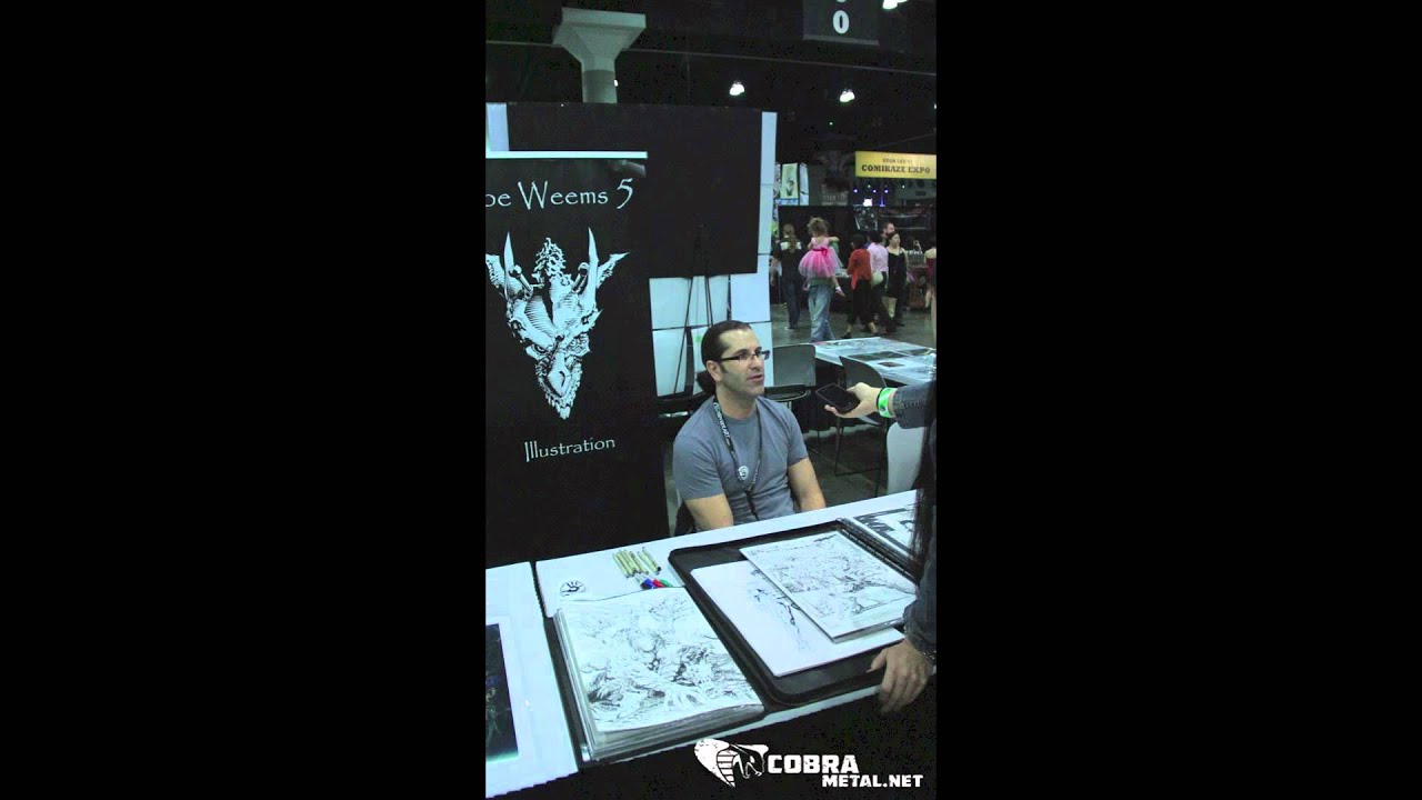 COBRAMETAL.NET interviews comic artist Joe Weems V