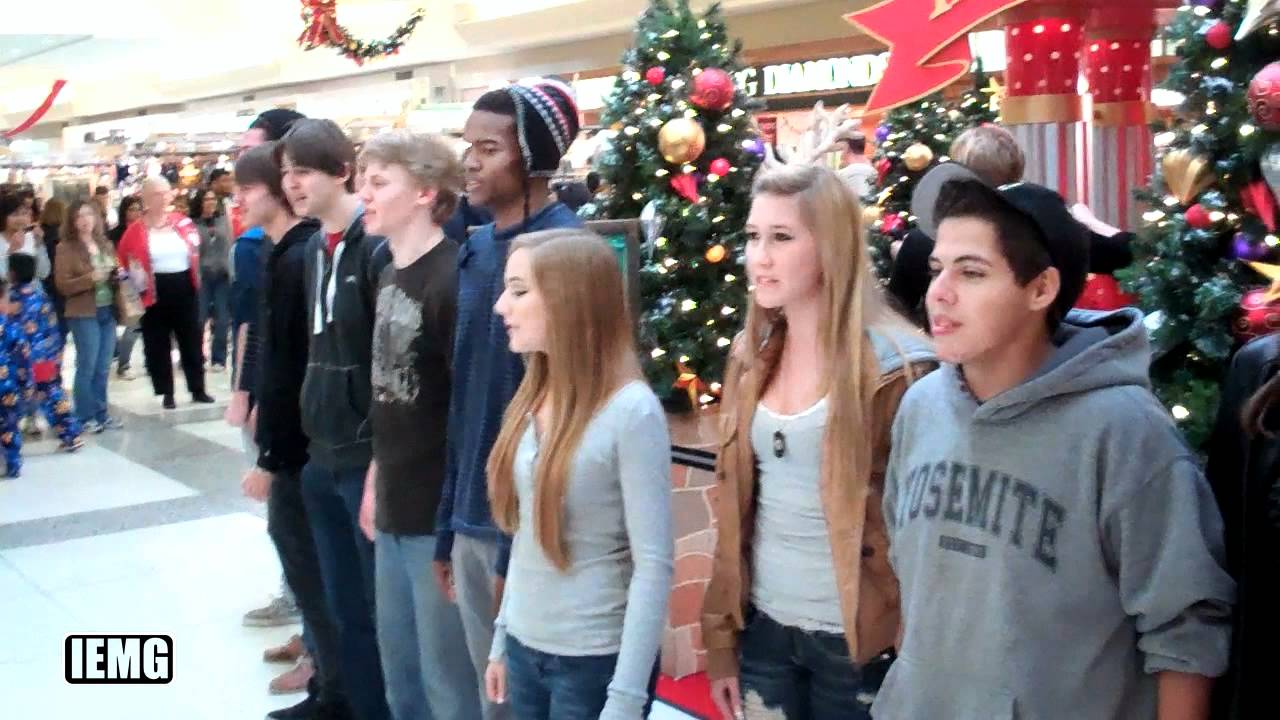 Flash Mob In Mall Flash Mob Dance at Inland Center Mall (HD) - YouTube