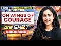 On Wings of Courage Class 10th One Shot | English 1st Chapter 3 MH Board 2027 | By Bhumika Mam