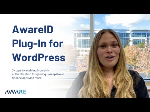 AwareID Plug-In for WordPress│3 Steps to Enable Biometric Enrollment and Authentication - video from Aware Biometrics