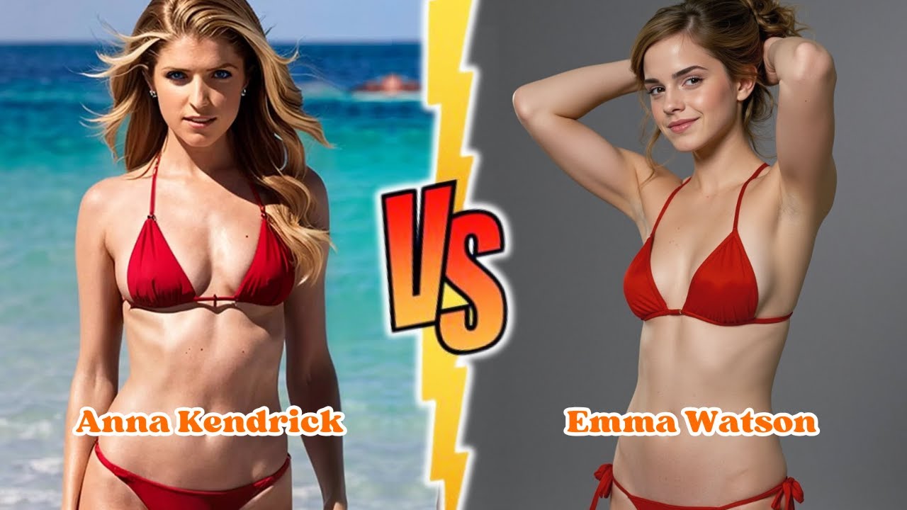 Emma Watson and Anna Kendrick Transformation 2025⭐Birth To Now⭐Emma or Anna?