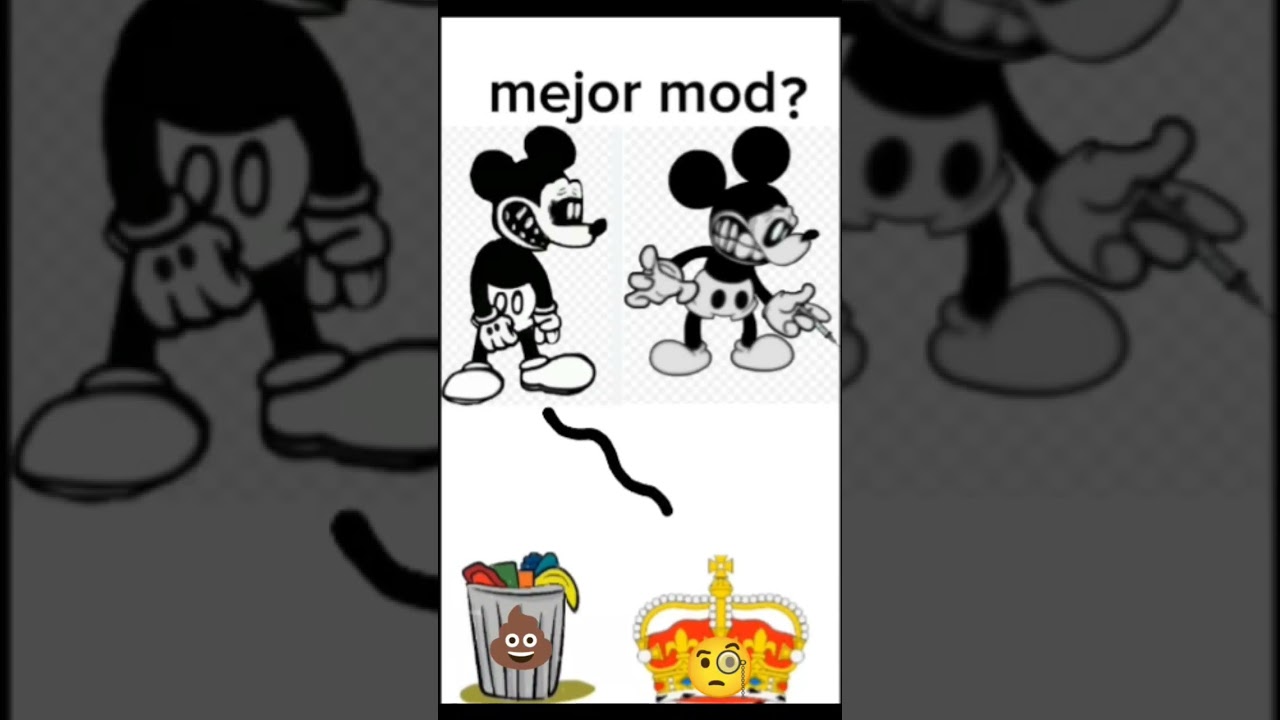 cual es el mejor mod de suicide mouse fnf?