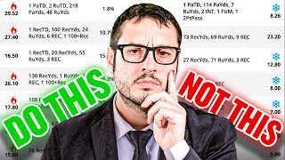 DFS Hand-Building Strategy: Managing a Small Lineup Portfolio