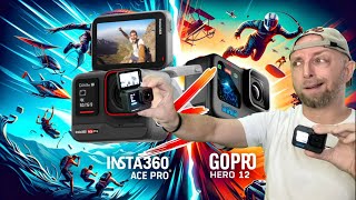 Insta360 Ace Pro Vs Gopro Hero 12, quelle est la meilleure camera sport de 2024?