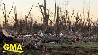 Death toll in historic tornado outbreak rises to 88 l GMA