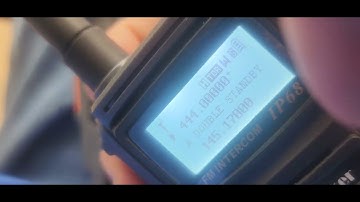 MaxTalker TK W-70 close call feature. Frequency counter built in!