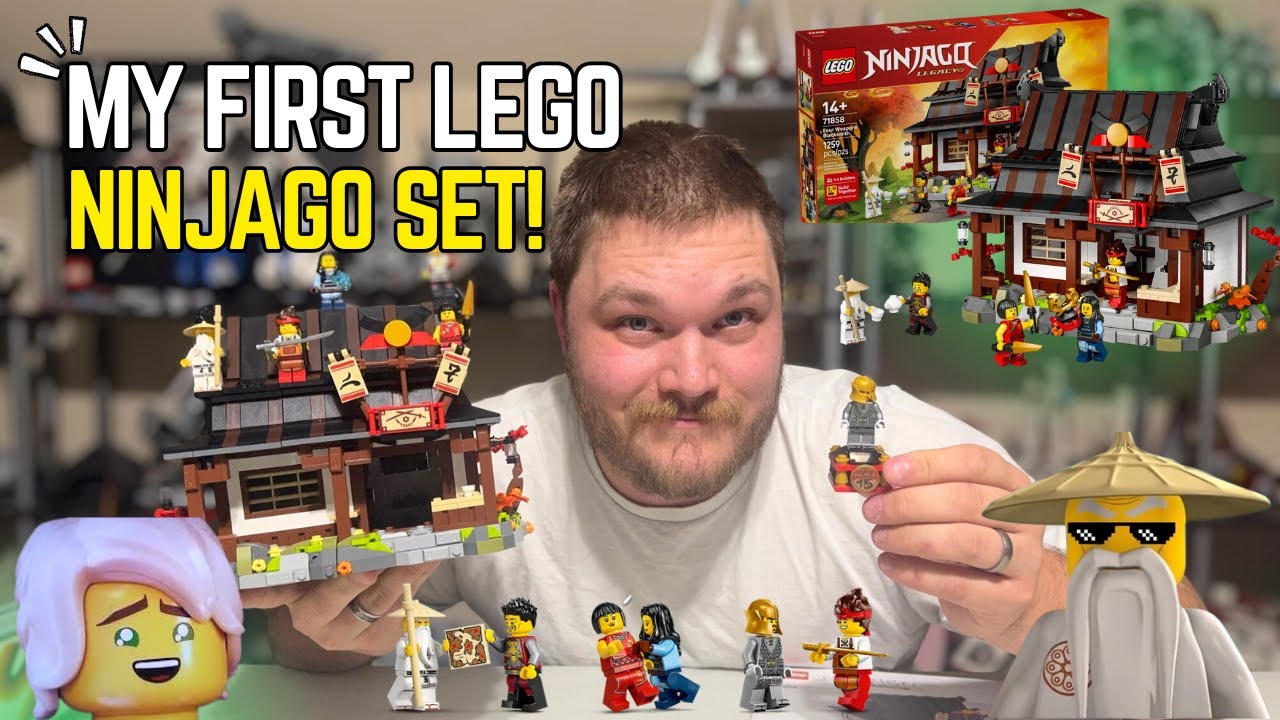 First Lego NINJAGO SET! Four Weapons Blacksmith 15th Anniversary Review