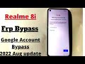 Realme 8i Frp Bypass | Realme 8i Frp bypass Kaise Karein || Who to Unlock Realme 8i without Pc