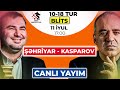 Şəhriyar Yenidən Kasparovla Qarşılaşır! | Grand Chess Tour Blitz | V GÜN