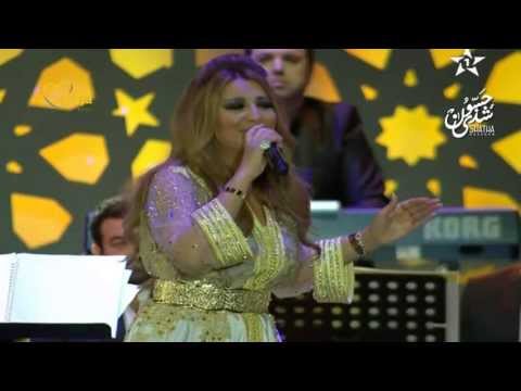 شذى حسون من حفل مهرجان موازين 2013 شاعلها