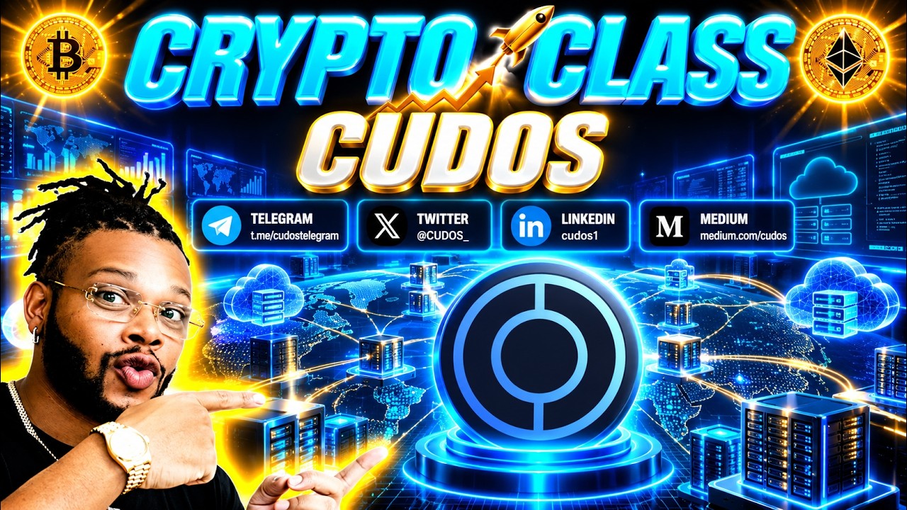 CRYPTO CLASS: CUDOS | INFRASTRUCTURE TOKEN FOR WEB 3.0 | UTILITY FOR ...