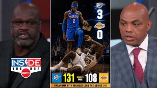 INSIDE The NBA | "Thunder Are Scary Good!" 😱 Charles Barkley on OKC blowout LeBron & Lakers 131-108