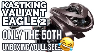 KASTKING VALIANT EAGLE 2 BFS Reel Unboxing Video Number 50 😂