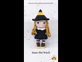 Esme the witch amigurumi crochet doll