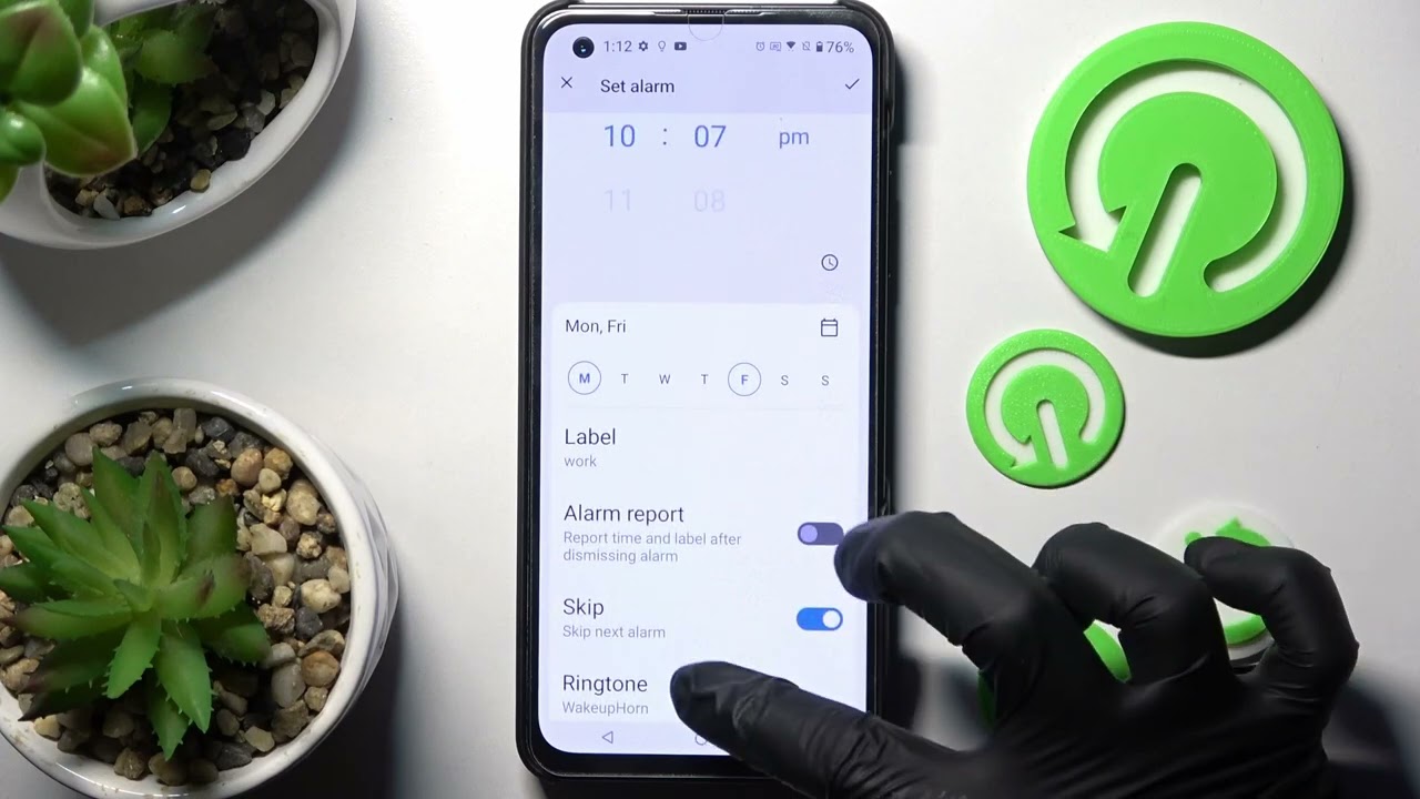 How to Set Alarm Clock in ASUS Zenfone 9 Alarm Options YouTube